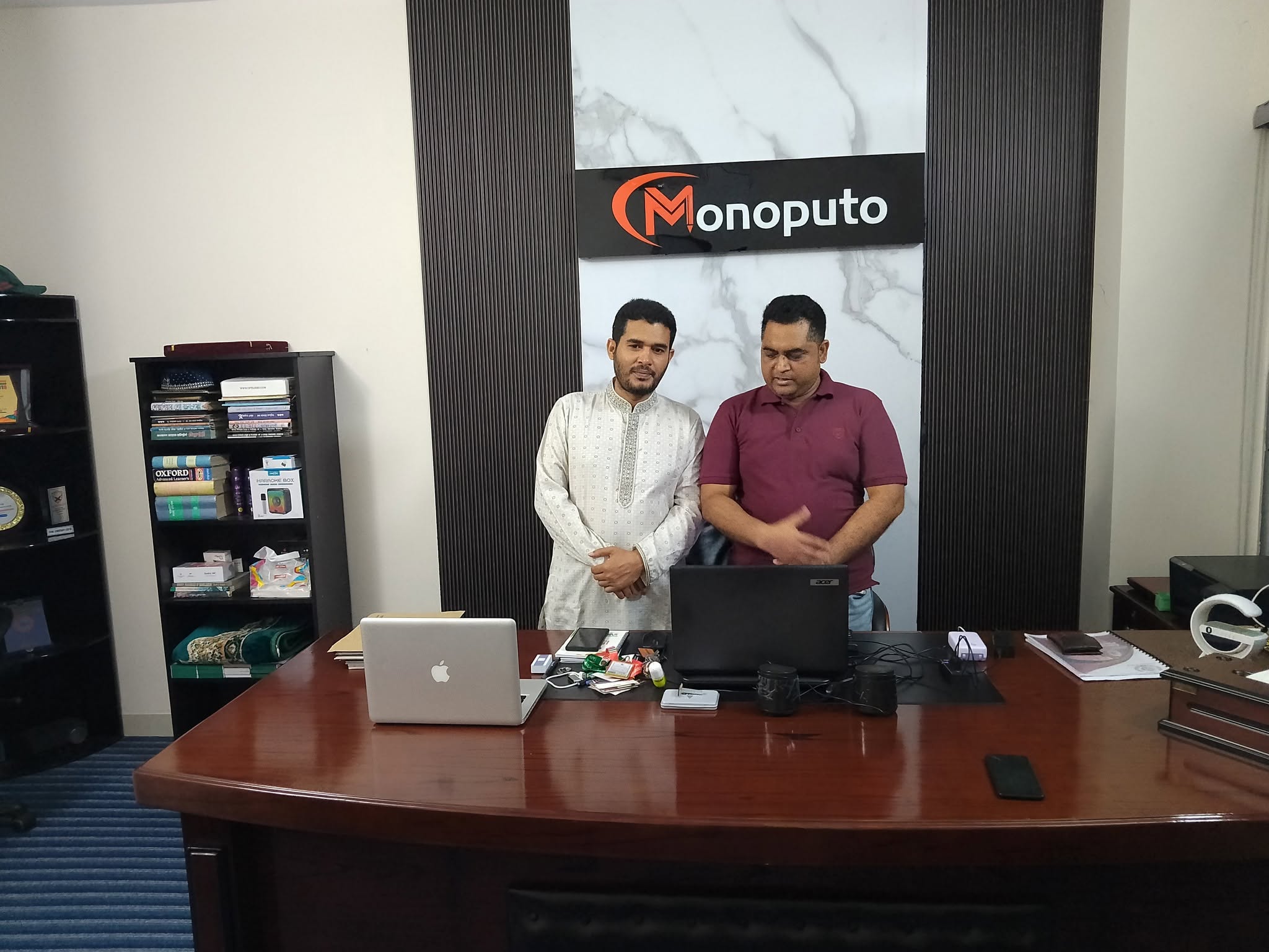 With Gazi Wood Industry Ltd Chairman